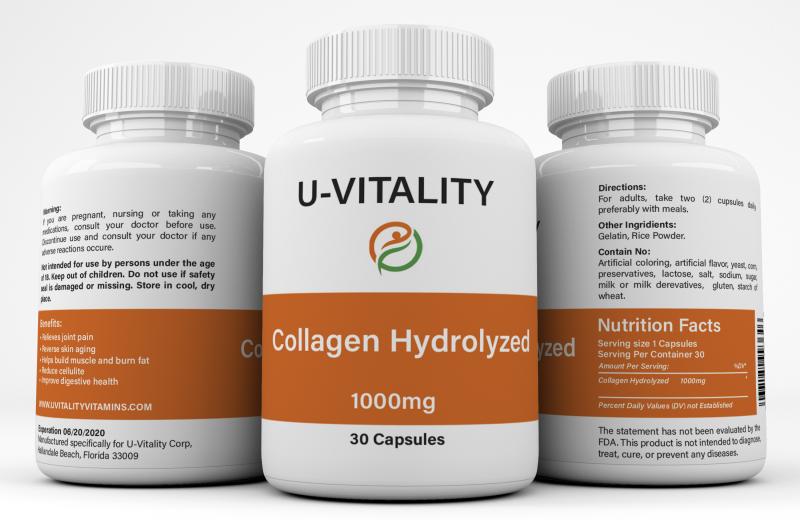 Hydrolyzed Collagen 500 mg