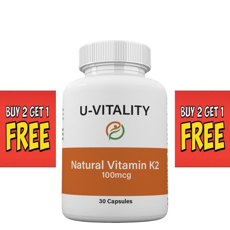 Natural Vitamin K2 100 mcg