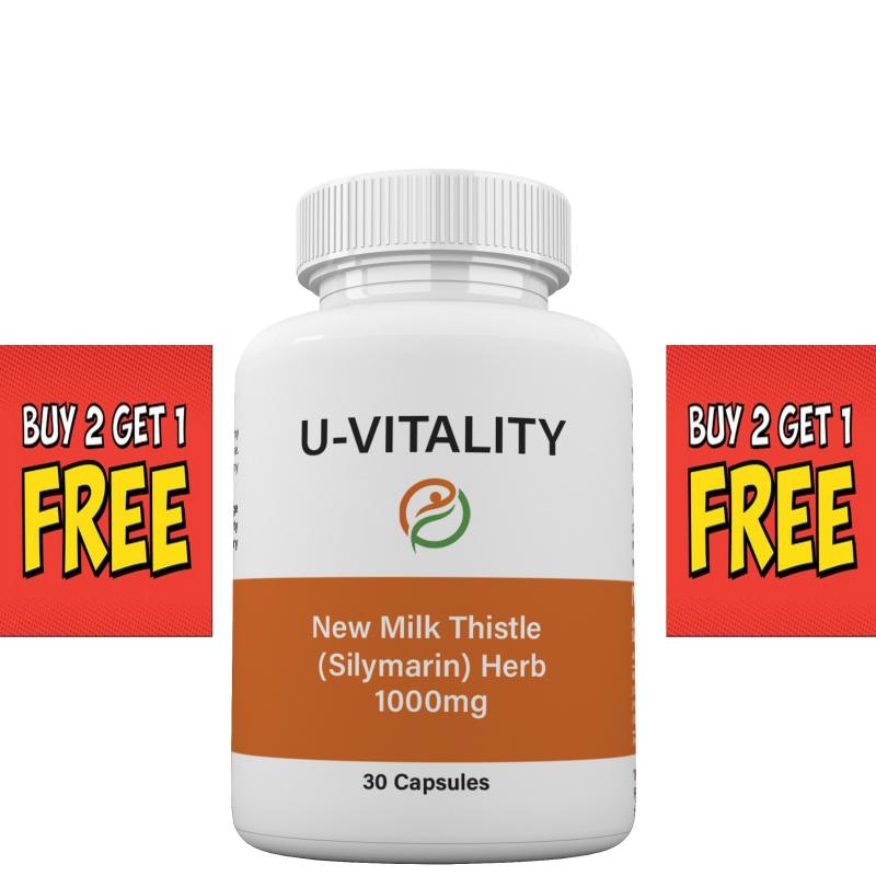 New Milk Thistle/Silymarin Herb 1000 mg