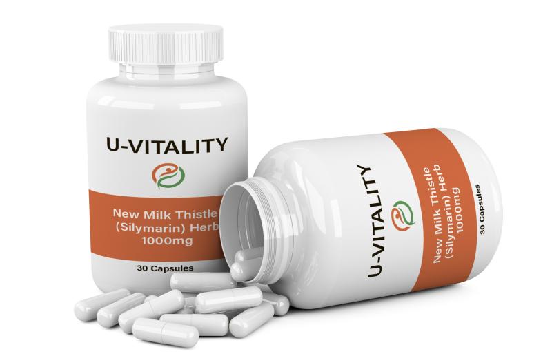 New Milk Thistle/Silymarin Herb 1000 mg