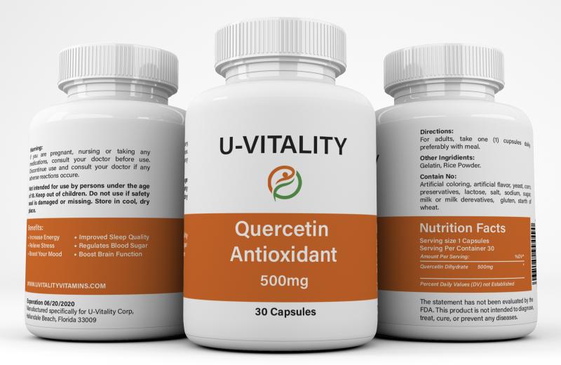 Quercetin Antioxidant 500mg