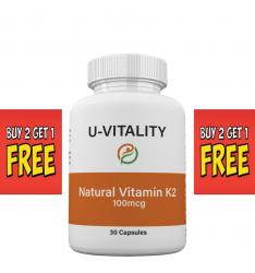 Natural Vitamin K2 100 mcg